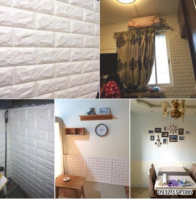 xốp dán tường | gạch đá ốp tường | xốp ốp tường | gạch xốp đá dán tường